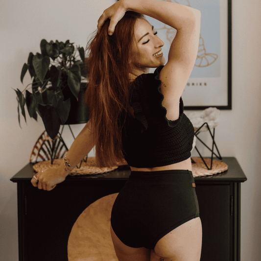 BLOOM Highwaist menstrual panties - HEAVY FLOW