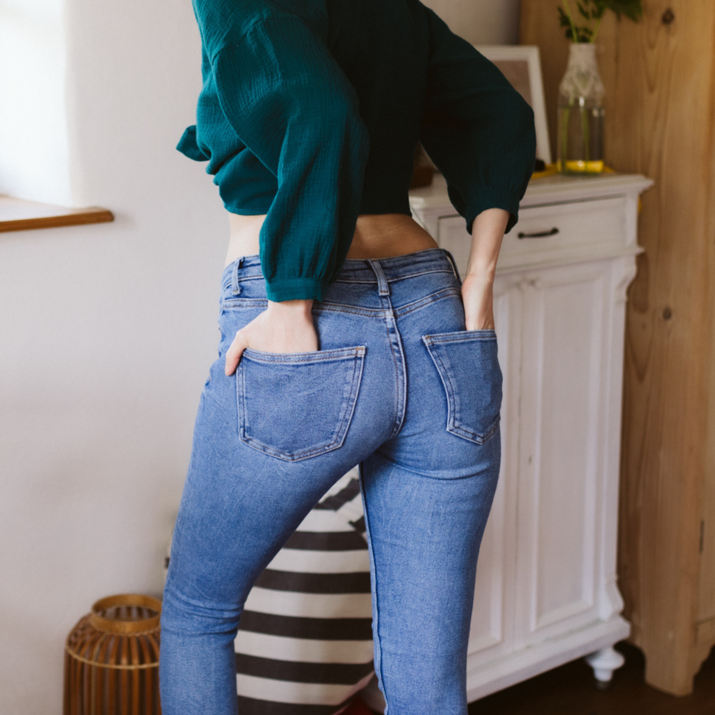 ÚJ GENERÁCIÓS BLOSSOM Cheeky menstruációs bugyi - KÖZEPES NAPOKRA