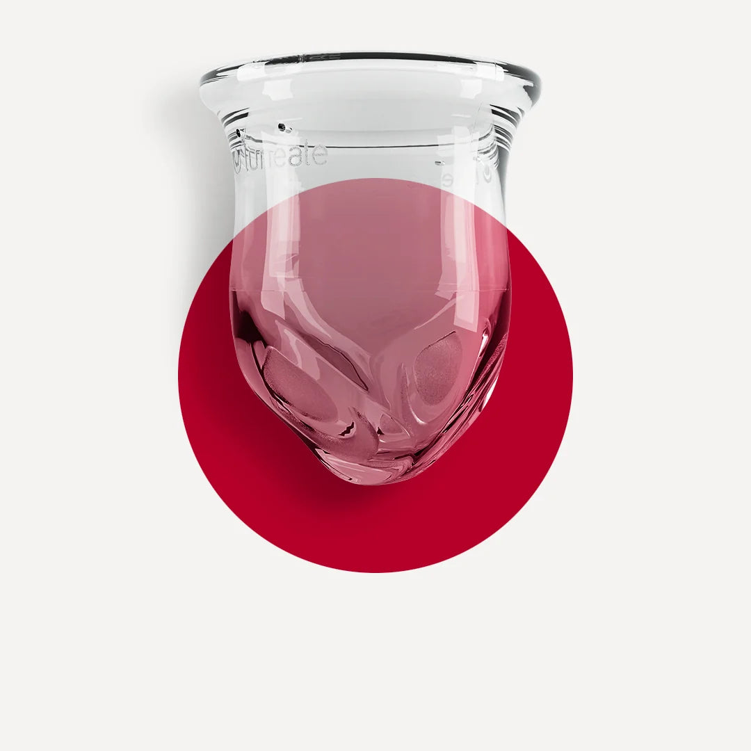 Luneale menstruációs kehely MoonPad kialakítással